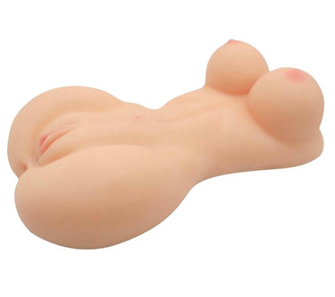 Lifelike Full Size Sex Doll Body - 50x28cm Silica Gel Masturbator with Realistic Features